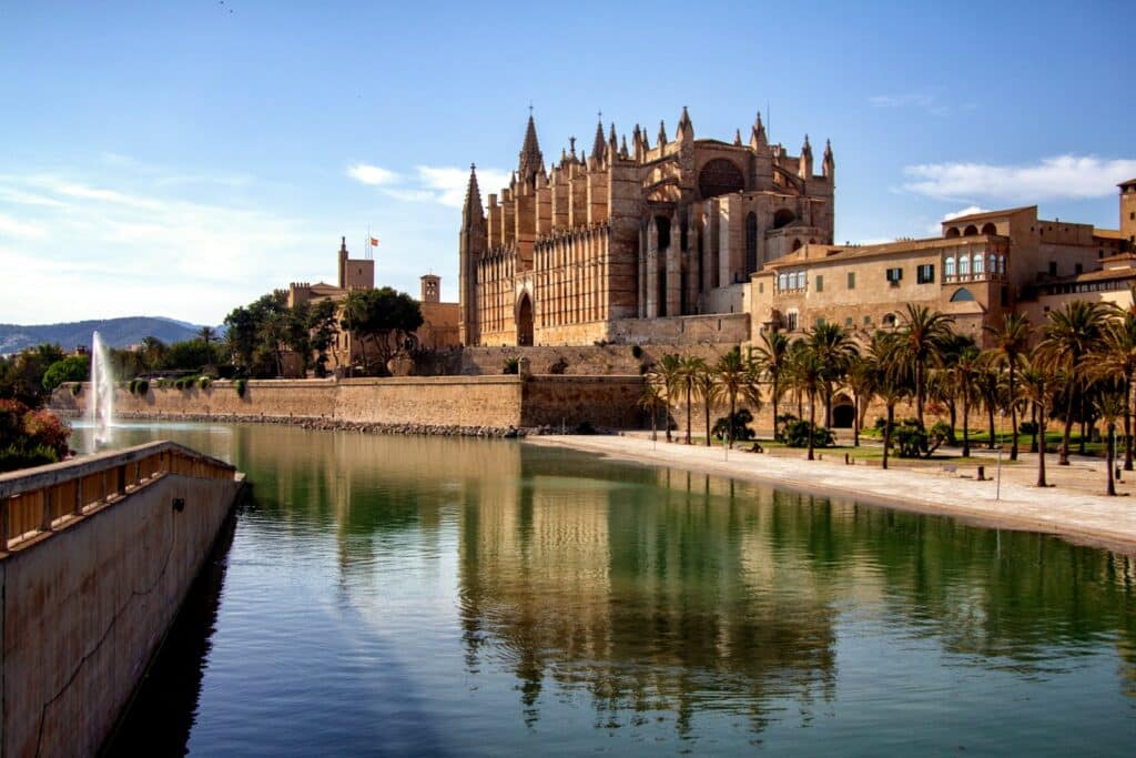 Cathédrale de Palma de Majorque, aux Baléares